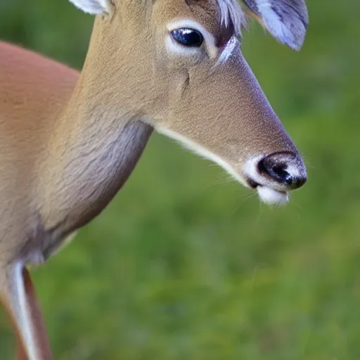 Image similar to Short, elf, grey skin with a green undertone, orange/red hair, ears are 3 inches long ending at a point, their eyes are like a pale yellow light all iris (no black or white), uhhh they have deer like legs that bend backwards to allow for faster movement, and they are both masc and femme equally so I don’t have to choose a gender dramatic lighting, illustration by Greg rutkowski, yoji shinkawa, 4k, digital art, concept art, trending on artstation