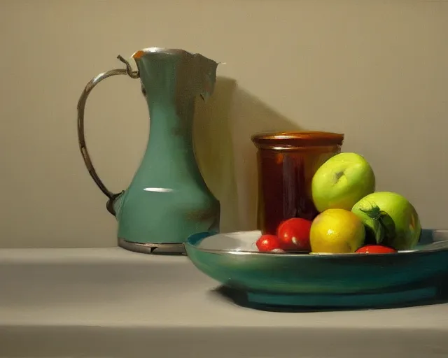 Prompt: a still life painting daniel sprick, high resolution