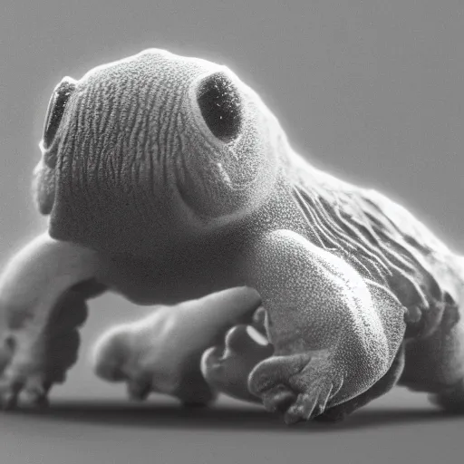 Image similar to Tardigrade-Moss-Piglet electron microscope capture, 4k, HD, Science Monthly photography