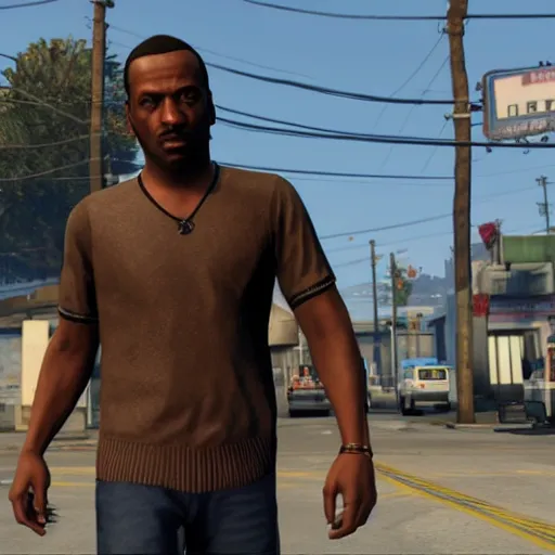 Image similar to CJ in GTA 5