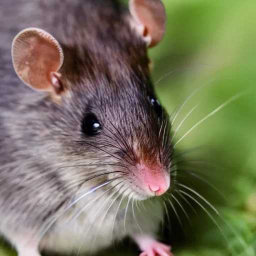 Prompt: professional photograph of handsome brown rat