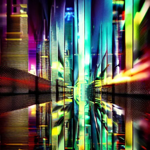 Prompt: futuristic city realism grafitti android utopia photorealism rain reflection cyber ,8k