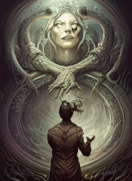 Image similar to lovecraft deity, elegant, highly detailed, centered, digital painting, artstation, concept art, smooth, sharp focus, illustration, artgerm, tomasz alen kopera, peter mohrbacher, donato giancola, joseph christian leyendecker, wlop, frank frazetta