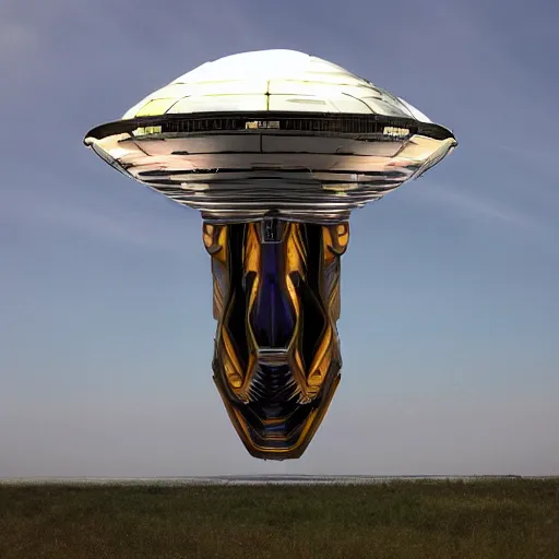 Image similar to the alien mothership