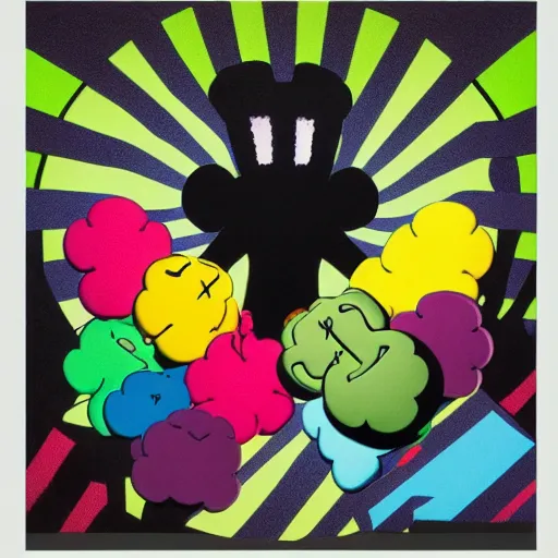 Image similar to beautiful kaws artwork w 6 4 0