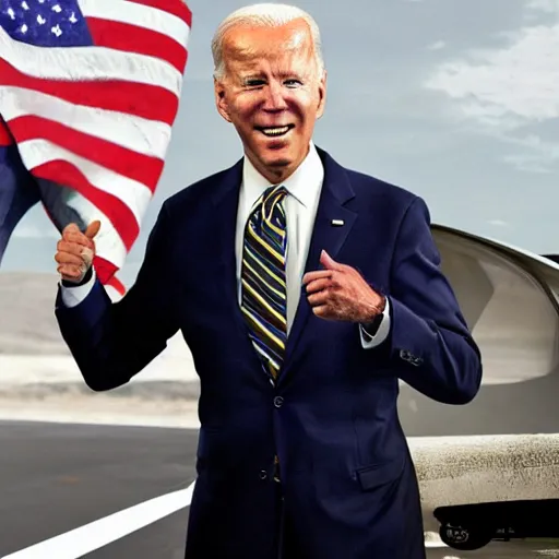 Image similar to e. t. joe biden g. i. joe