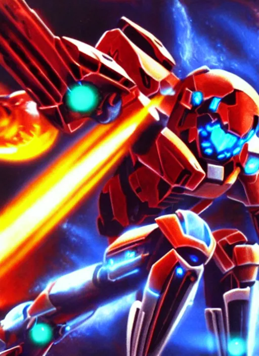 Image similar to metroid prime, hyperrealistic