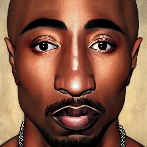 Image similar to 8 k uhd portrait of tupac wearing ballerina dress, highly detailed faces.