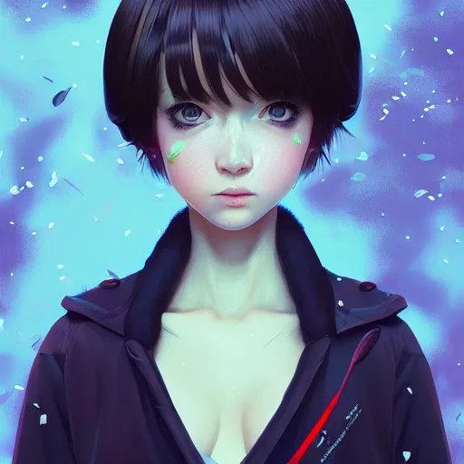 Image similar to a portrait of a beautiful woodchipper, subatomic, art by ilya kuvshinov and wlop and and josan gonzalez, shikanosuke yagaki, mitsumayo, reivaille, digital art, highly detailed, intricate, sharp focus, trending on artstation hq, deviantart, pinterest, unreal engine 5, 4 k uhd image