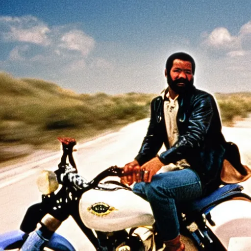 Image similar to jeffery wright in easy rider