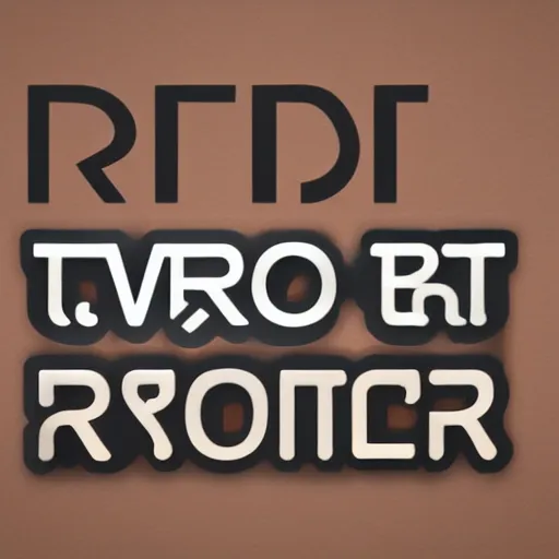 Prompt: RTD logo, modern style