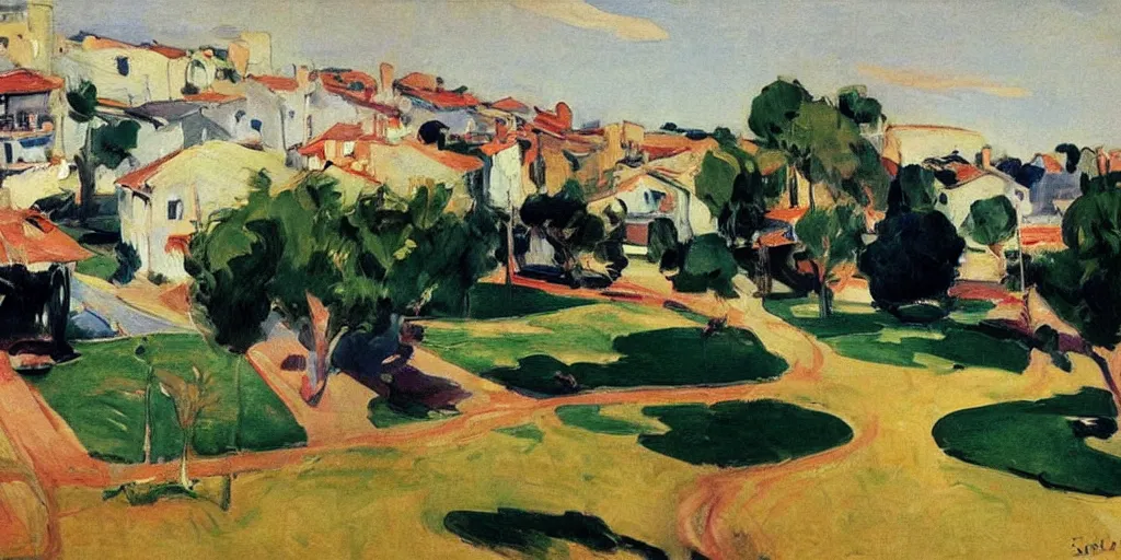 Image similar to us suburbs, sorolla 1950