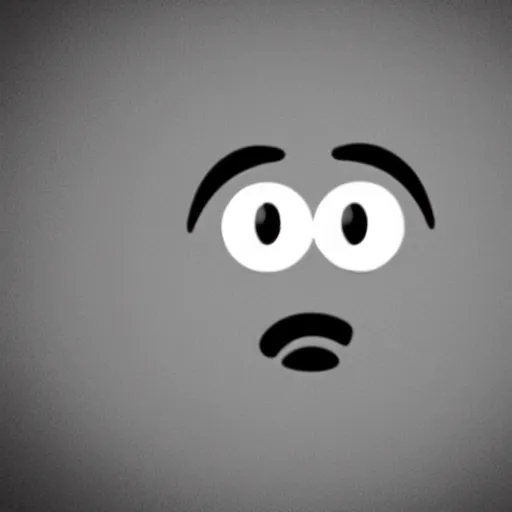 Prompt: a low quality image of a shocked emoji, clipart