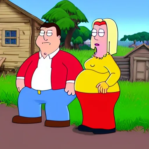 Prompt: family guy in fortnite