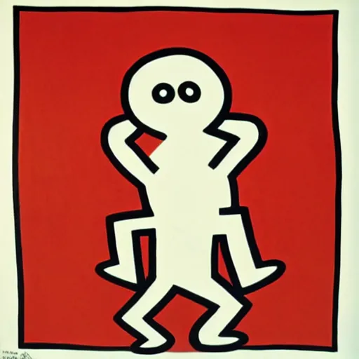 Image similar to Keith Haring. Vietnam.