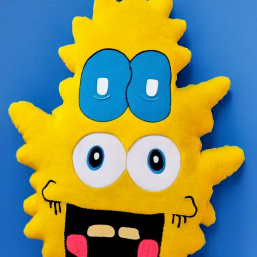 Prompt: bart simpson plush