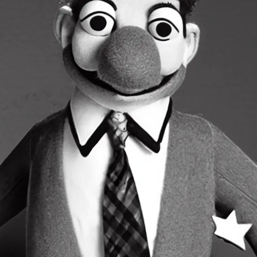 Prompt: symbolism correct bill o'reilly as a muppet