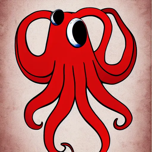 Image similar to digital art of octopus dj