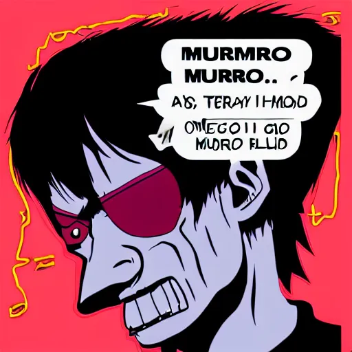 Prompt: murdoc is god