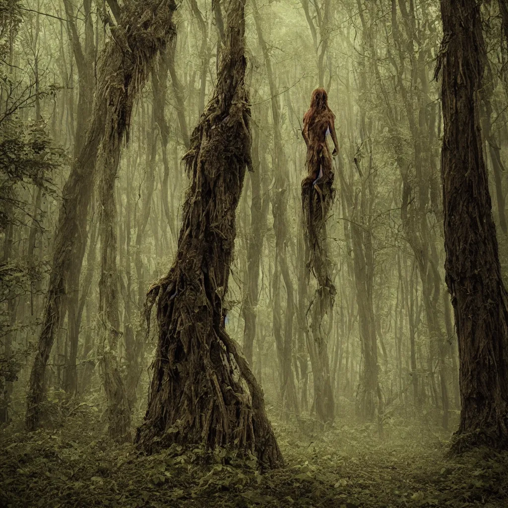 Image similar to the forest, creature