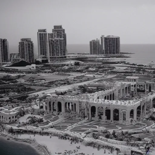 Prompt: 3 5 mm photo of the atlantis city