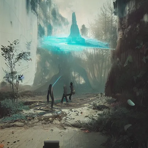 Image similar to liminal space, artwork by tooth wu and wlop and beeple and greg rutkowski