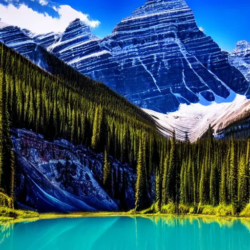 Image similar to Beautiful Alberta lake image UHD 4K