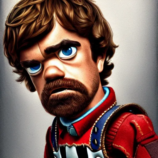 Prompt: peter dinklage as woody ( ( ( toy story ) ) ), digital painting, extremely detailed, 4 k, intricate, brush strokes, mark arian, artgerm, bastien lecouffe - deharme