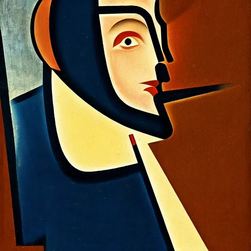 Image similar to a poster of a young man wearing a helmet. by ismael nery, wyndham lewis. behance, international typographic style, soviet propaganda, american propaganda, fauvism