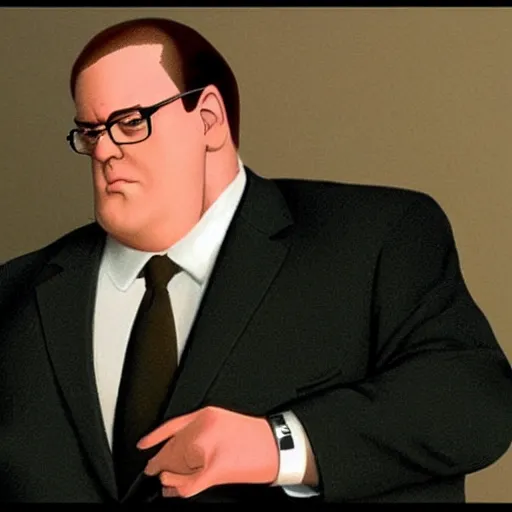 Image similar to peter griffin in the sopranos