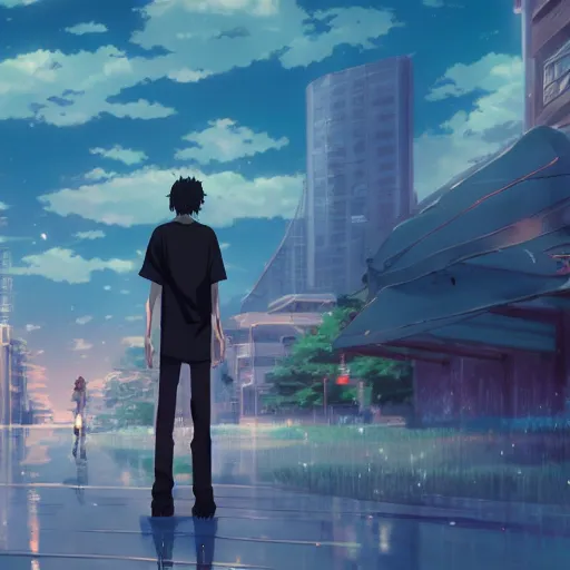 Image similar to Viniccius13 by makoto shinkai