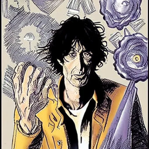 Image similar to neil gaiman's sandman