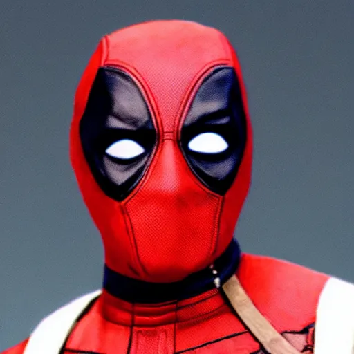 Image similar to unmasked steve urkel in deadpool