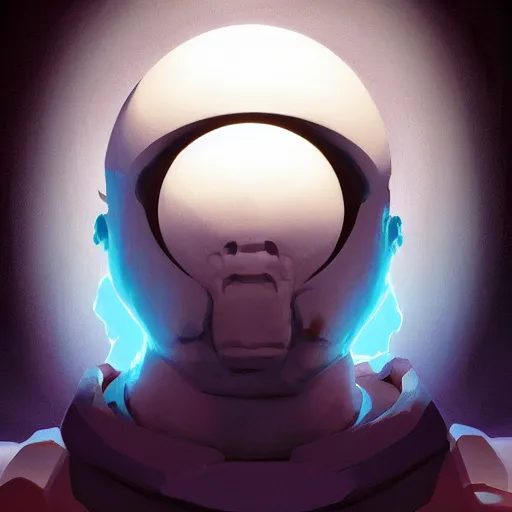 Image similar to face icon stylized minimalist the thing from another world 1 9 5 1, loftis, cory behance hd by jesper ejsing, by rhads, makoto shinkai and lois van baarle, ilya kuvshinov, rossdraws global illumination