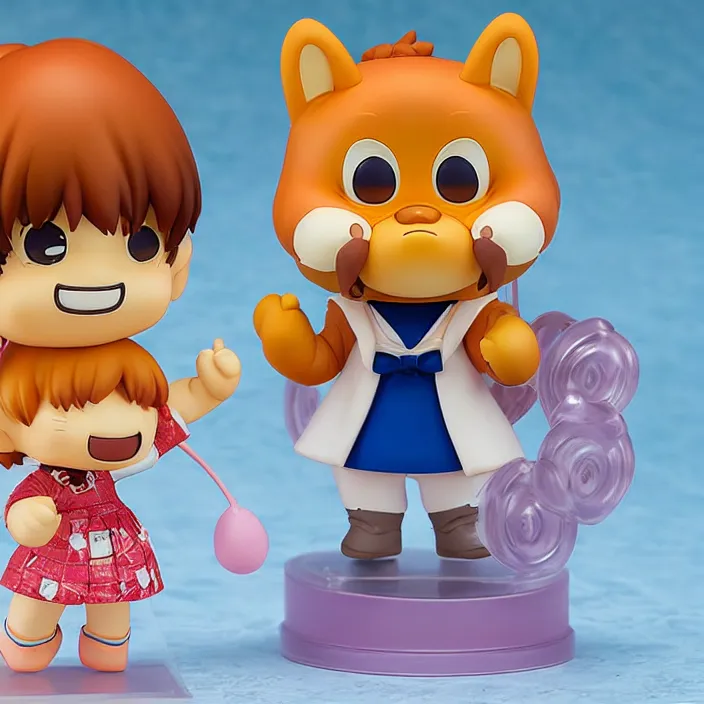 Image similar to Garfield, An anime Nendoroid of Garfield, figurine, detailed product photo