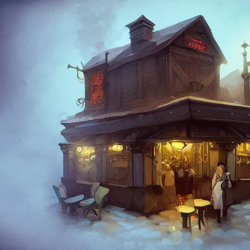 Prompt: pub to the purgatory, artstation