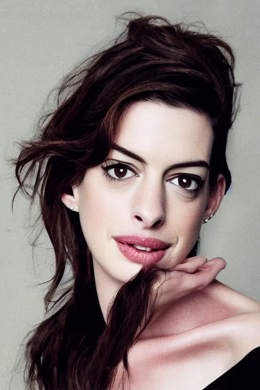 Image similar to anne hathaway by ian sprigger