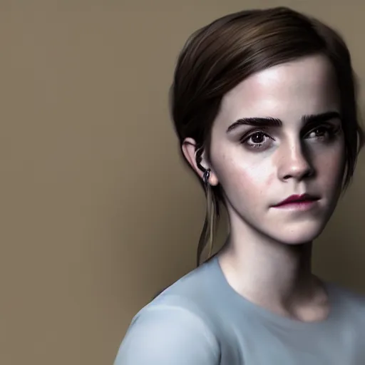 Image similar to portrait of emma watson, 8 k uhd, unreal engine, octane render in the artstyle of finnian macmanus, john park and greg rutkowski