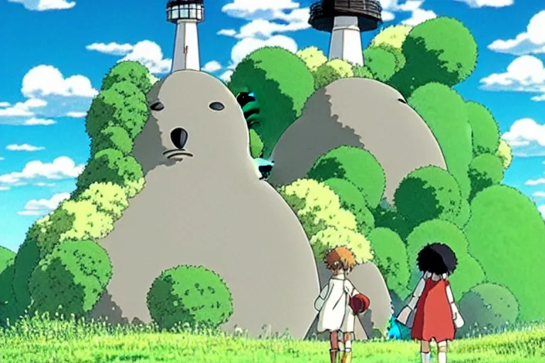 Image similar to ultra hd Fårö Sudersand studio ghibli