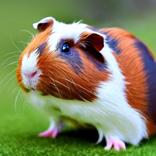 Image similar to guinea pig with wings