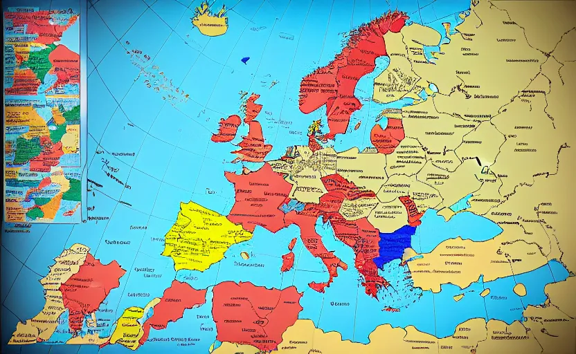 Image similar to map of all the countries in europe