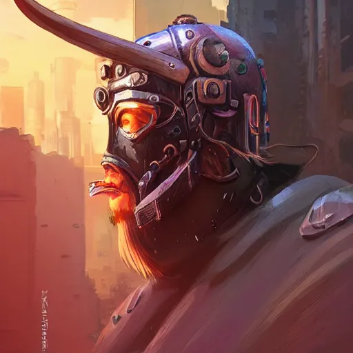 Image similar to cyberpunk viking helmet mask warrior goddess robot ninja fantasy, art gta 5 cover, official fanart behance hd artstation by jesper ejsing, by rhads, makoto shinkai and lois van baarle, ilya kuvshinov, ossdraws