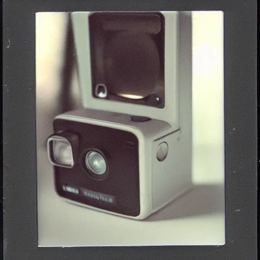 Prompt: polaroid of the tessaract