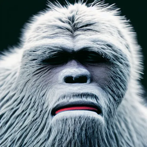Prompt: a photo of a yeti