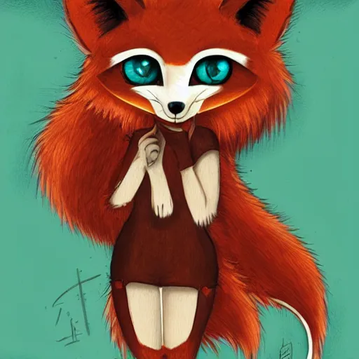 Prompt: foxgirl