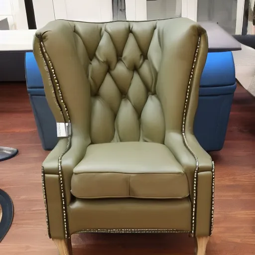 Image similar to chair with peaks sticking out of the seat