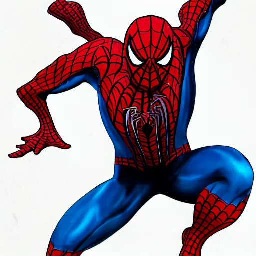 Image similar to william dafoe as spider man, detailed, colorful,