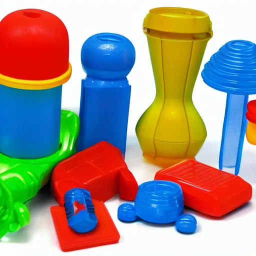 Prompt: recalled plastic toys