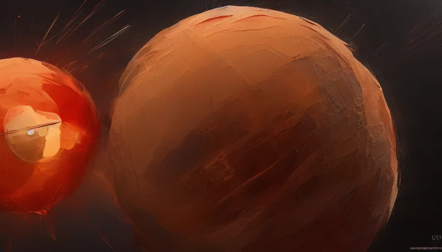 Image similar to edhyson sphere, extremely detailed, jama jurabaev, greig fraser, roger deakins, shaddy safadi, feng shu, neil blevins, trending on artstation, high quality, brush stroke