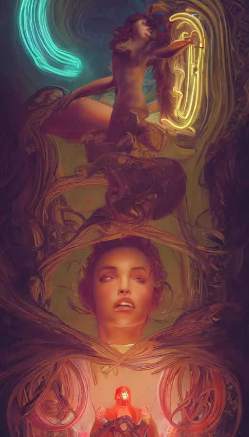 Prompt: mythology, neon, Moors vol.1 Photo Reference Pack For Artists artstation, fibonacci, sweat drops, insane, pinup, intricate, highly detailed, digital painting, artstation, concept art, smooth, sharp focus, illustration, Unreal Engine 5, 8K, art by artgerm and greg rutkowski and alphonse mucha